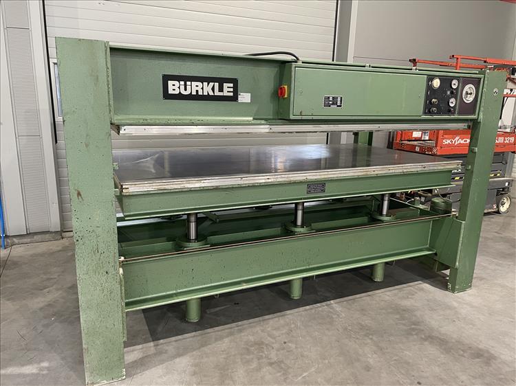 Furnierpresse BÜRKLE  U 80 -gebraucht- Bild Nr. 1